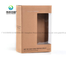 Customize Wholesale Mobile Power PVC Window Packaging Paper Box